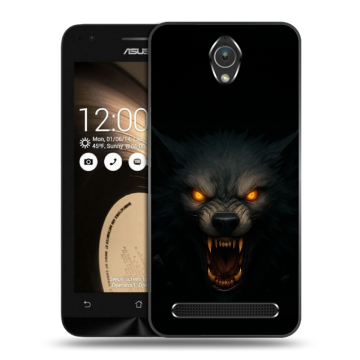 Пластиковый чехол на ASUS ZenFone Go 4.5 с принтом Волк Пластиковый чехол на ASUS ZenFone Go 4.5 с принтом Волк