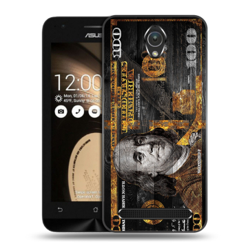 Пластиковый чехол на ASUS ZenFone Go 4.5 с принтом Доллар деньги Пластиковый чехол на ASUS ZenFone Go 4.5 с принтом Доллар деньги