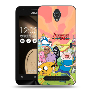 Пластиковый чехол на ASUS ZenFone Go 4.5 с принтом Adventure time Время приключений Пластиковый чехол на ASUS ZenFone Go 4.5 с принтом Adventure time Время приключений