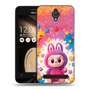 Пластиковый чехол на ASUS ZenFone Go 4.5 с принтом Labubu Лабубу