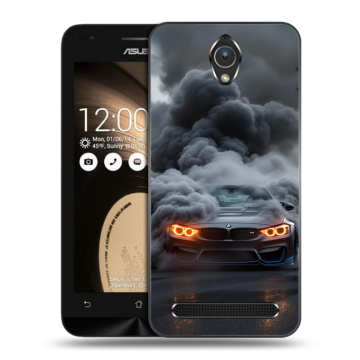 Пластиковый чехол на ASUS ZenFone Go 4.5 с принтом BMW БМВ Пластиковый чехол на ASUS ZenFone Go 4.5 с принтом BMW БМВ