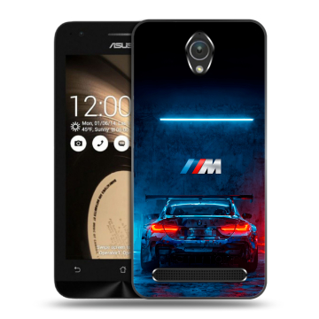 Пластиковый чехол на ASUS ZenFone Go 4.5 с принтом BMW БМВ