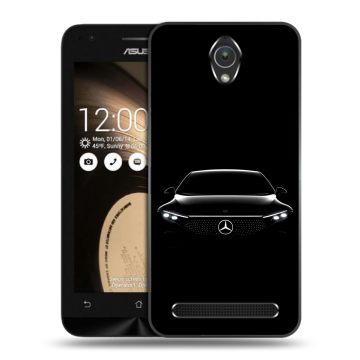 Пластиковый чехол на ASUS ZenFone Go 4.5 с принтом Mercedes Мерседес