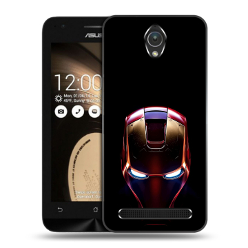 Пластиковый чехол на ASUS ZenFone Go 4.5 с принтом IronMan Железный человек