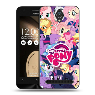 Пластиковый чехол на ASUS ZenFone Go 4.5 с принтом My little pony Дружба чудо Пластиковый чехол на ASUS ZenFone Go 4.5 с принтом My little pony Дружба чудо