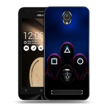 Пластиковый чехол на ASUS ZenFone Go 4.5 с принтом Игра Кальмара Пластиковый чехол на ASUS ZenFone Go 4.5 с принтом Игра Кальмара