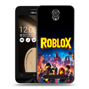 Пластиковый чехол на ASUS ZenFone Go 4.5 с принтом Roblox Роблокс Пластиковый чехол на ASUS ZenFone Go 4.5 с принтом Roblox Роблокс