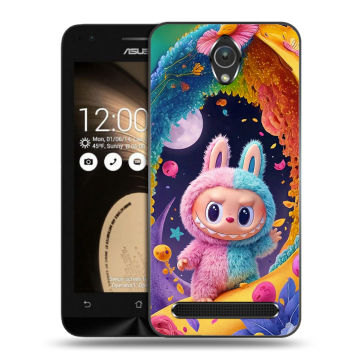 Пластиковый чехол на ASUS ZenFone Go 4.5 с принтом Labubu Лабубу Пластиковый чехол на ASUS ZenFone Go 4.5 с принтом Labubu Лабубу