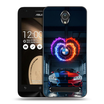 Пластиковый чехол на ASUS ZenFone Go 4.5 с принтом BMW БМВ Пластиковый чехол на ASUS ZenFone Go 4.5 с принтом BMW БМВ