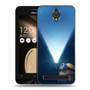 Пластиковый чехол на ASUS ZenFone Go 4.5 с принтом Миньоны