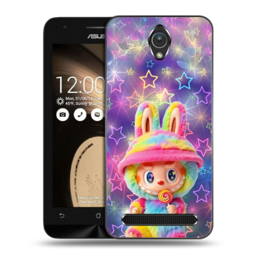 Пластиковый чехол на ASUS ZenFone Go 4.5 с принтом Labubu Лабубу