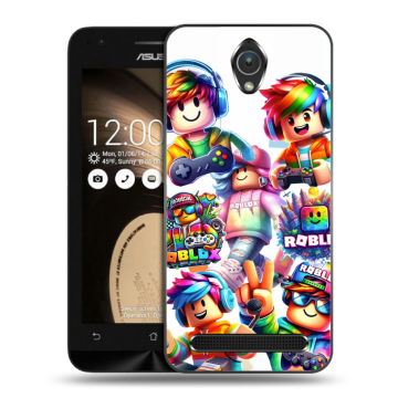 Пластиковый чехол на ASUS ZenFone Go 4.5 с принтом Roblox Роблокс Пластиковый чехол на ASUS ZenFone Go 4.5 с принтом Roblox Роблокс