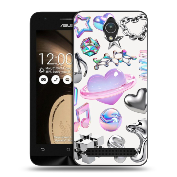 Пластиковый чехол на ASUS ZenFone Go 4.5 с принтом Y2K