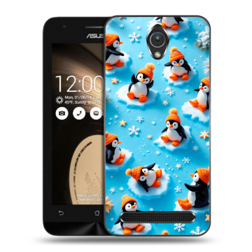 Пластиковый чехол на ASUS ZenFone Go 4.5 с принтом Новый год Пластиковый чехол на ASUS ZenFone Go 4.5 с принтом Новый год