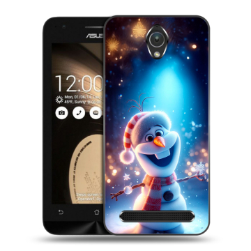 Пластиковый чехол на ASUS ZenFone Go 4.5 с принтом Новый год Пластиковый чехол на ASUS ZenFone Go 4.5 с принтом Новый год