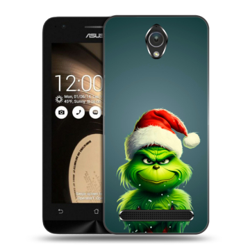 Пластиковый чехол на ASUS ZenFone Go 4.5 с принтом Новый год Пластиковый чехол на ASUS ZenFone Go 4.5 с принтом Новый год