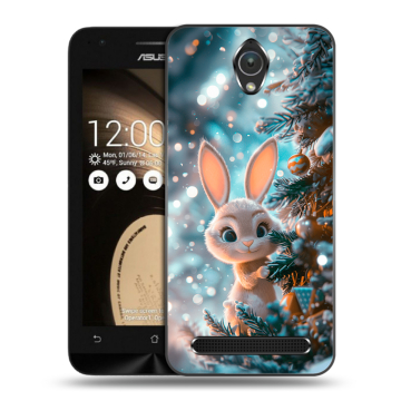 Пластиковый чехол на ASUS ZenFone Go 4.5 с принтом Новый год Пластиковый чехол на ASUS ZenFone Go 4.5 с принтом Новый год