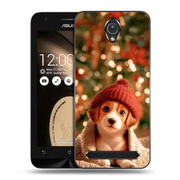 Пластиковый чехол на ASUS ZenFone Go 4.5 с принтом Новый год Пластиковый чехол на ASUS ZenFone Go 4.5 с принтом Новый год