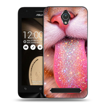 Пластиковый чехол на ASUS ZenFone Go 4.5 с принтом для девочек