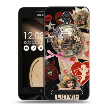 Пластиковый чехол на ASUS ZenFone Go 4.5 с принтом для девочек Пластиковый чехол на ASUS ZenFone Go 4.5 с принтом для девочек