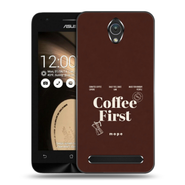 Пластиковый чехол на ASUS ZenFone Go 4.5 с принтом женский