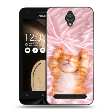 Пластиковый чехол на ASUS ZenFone Go 4.5 с принтом женский