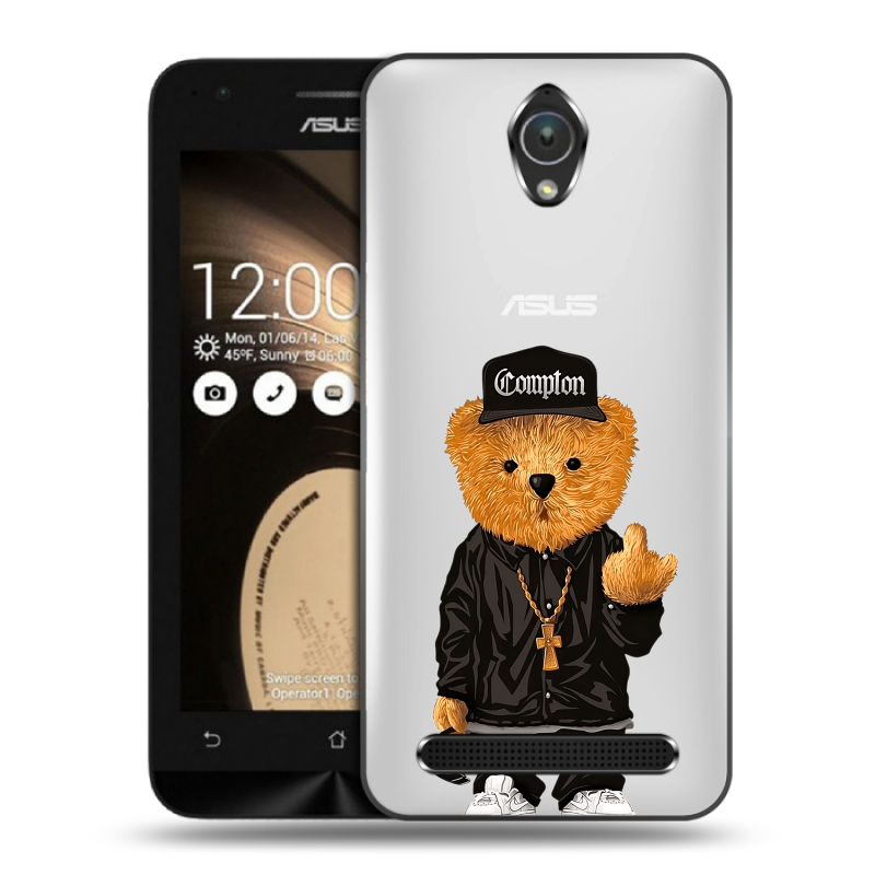 Пластиковый чехол на ASUS ZenFone Go 4.5 с принтом Плюшевый медведь Пластиковый чехол на ASUS ZenFone Go 4.5 с принтом Плюшевый медведь