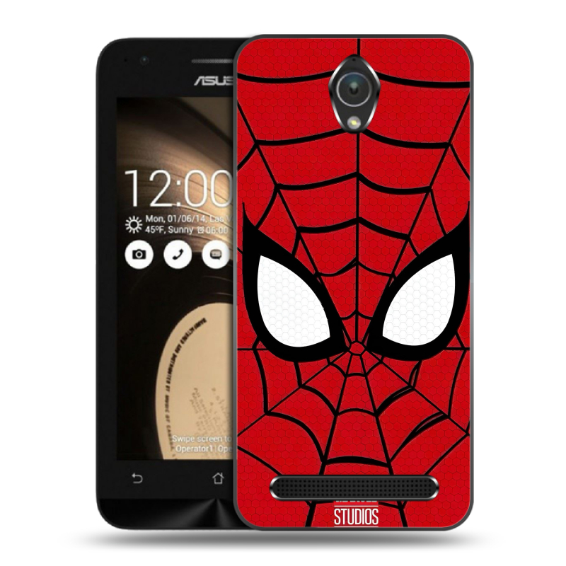 Пластиковый чехол на ASUS ZenFone Go 4.5 с принтом человек паук spiderman Пластиковый чехол на ASUS ZenFone Go 4.5 с принтом человек паук spiderman