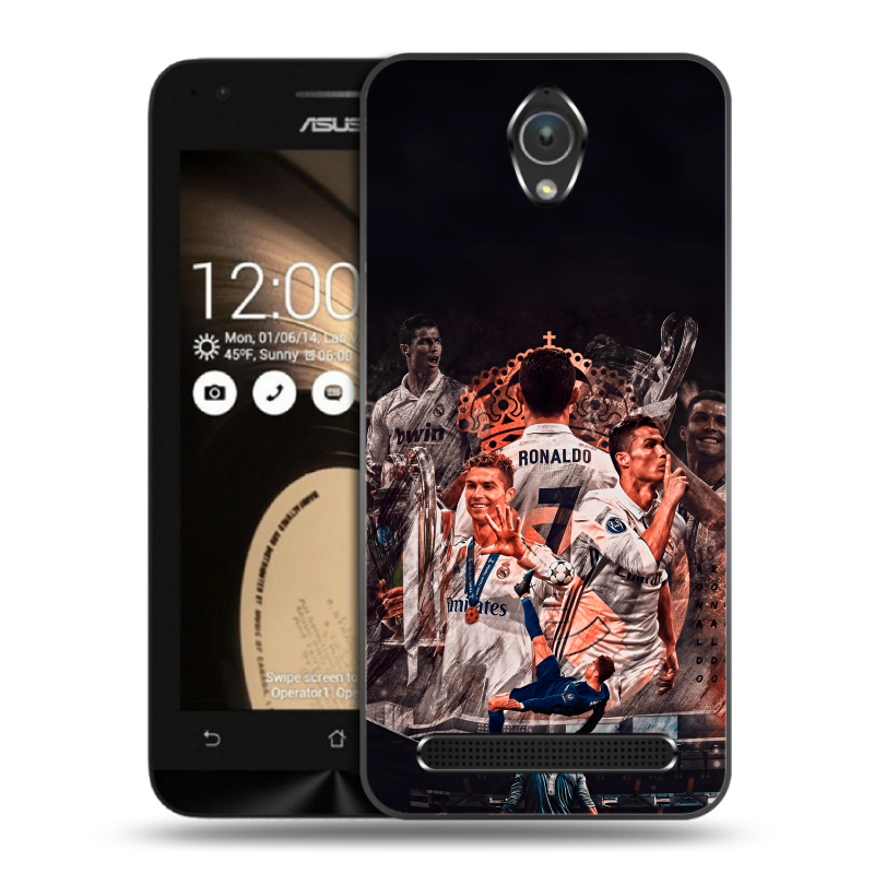 Пластиковый чехол на ASUS ZenFone Go 4.5 с принтом Реал Роналдо Real Ronaldo Пластиковый чехол на ASUS ZenFone Go 4.5 с принтом Реал Роналдо Real Ronaldo