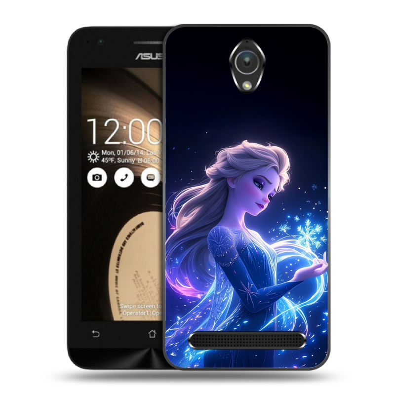 Пластиковый чехол на ASUS ZenFone Go 4.5 с принтом Холодное сердце Frozen Пластиковый чехол на ASUS ZenFone Go 4.5 с принтом Холодное сердце Frozen