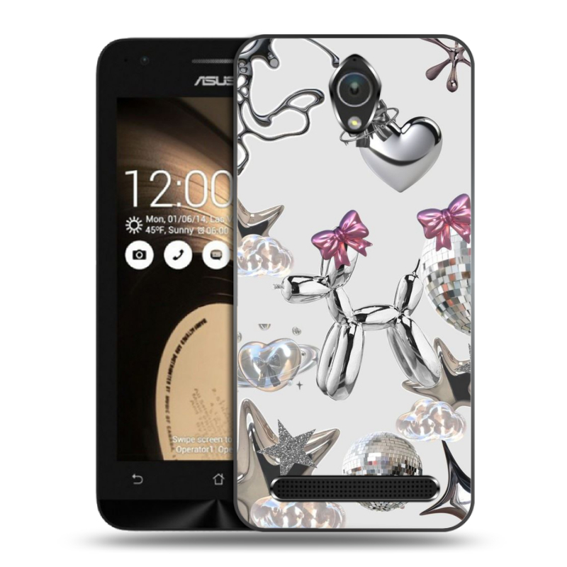 Пластиковый чехол на ASUS ZenFone Go 4.5 с принтом Y2K Пластиковый чехол на ASUS ZenFone Go 4.5 с принтом Y2K