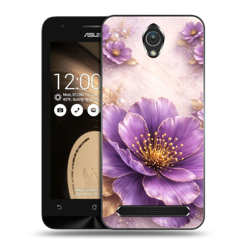 Пластиковый чехол на ASUS ZenFone Go 4.5 с принтом женский Пластиковый чехол на ASUS ZenFone Go 4.5 с принтом женский