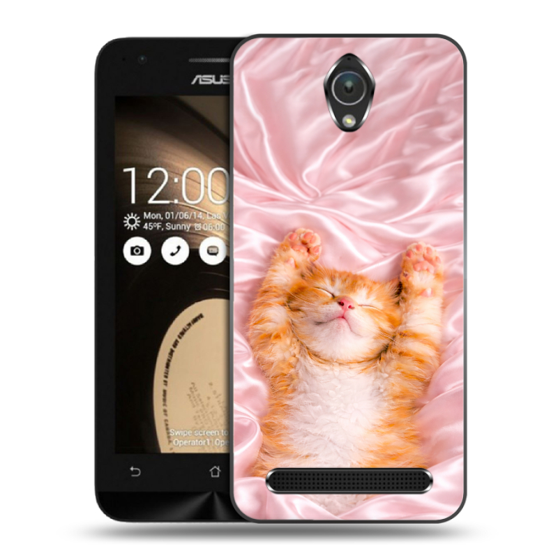 Пластиковый чехол на ASUS ZenFone Go 4.5 с принтом женский Пластиковый чехол на ASUS ZenFone Go 4.5 с принтом женский