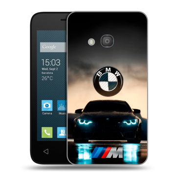 Пластиковый чехол на Alcatel One Touch Pixi 4 (4) с принтом БМВ BMW Пластиковый чехол на Alcatel One Touch Pixi 4 (4) с принтом БМВ BMW