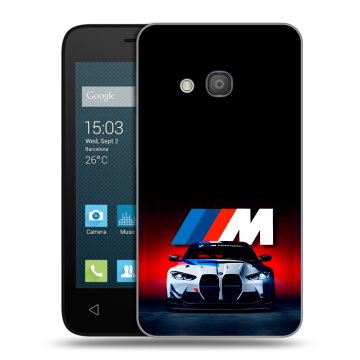 Пластиковый чехол на Alcatel One Touch Pixi 4 (4) с принтом БМВ BMW Пластиковый чехол на Alcatel One Touch Pixi 4 (4) с принтом БМВ BMW
