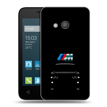 Пластиковый чехол на Alcatel One Touch Pixi 4 (4) с принтом БМВ BMW Пластиковый чехол на Alcatel One Touch Pixi 4 (4) с принтом БМВ BMW