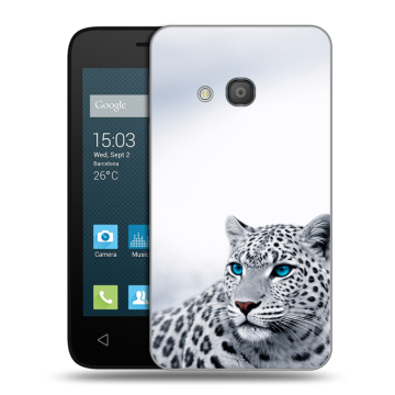 Пластиковый чехол на Alcatel One Touch Pixi 4 (4) с принтом женский Пластиковый чехол на Alcatel One Touch Pixi 4 (4) с принтом женский