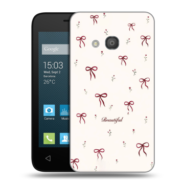 Пластиковый чехол на Alcatel One Touch Pixi 4 (4) с принтом для девочек Пластиковый чехол на Alcatel One Touch Pixi 4 (4) с принтом для девочек