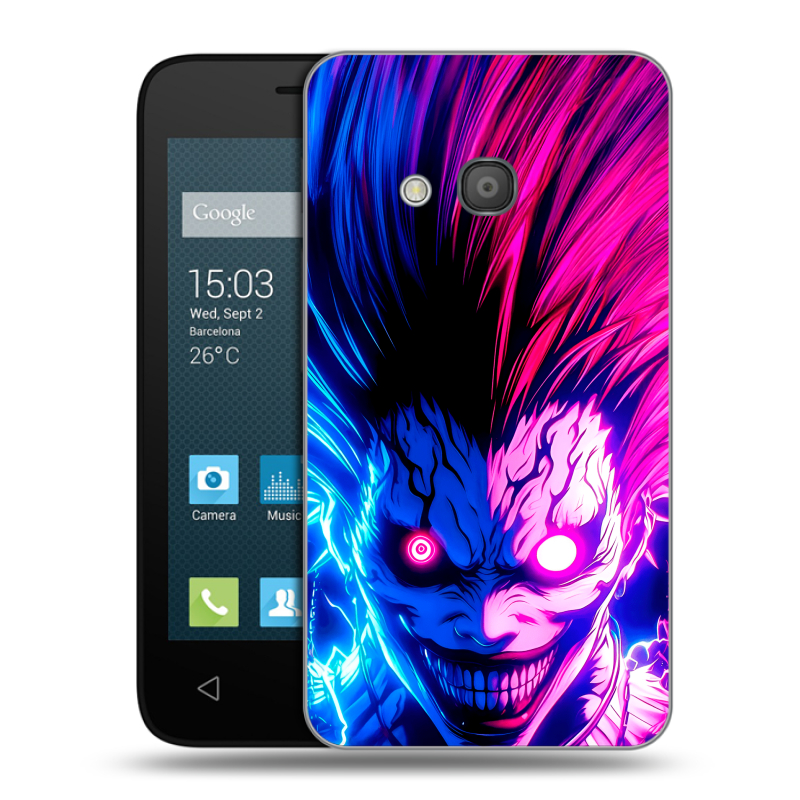 Пластиковый чехол на Alcatel One Touch Pixi 4 (4) с принтом Death note Тетрадь смерти Пластиковый чехол на Alcatel One Touch Pixi 4 (4) с принтом Death note Тетрадь смерти