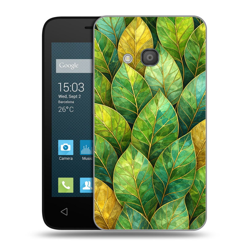 Пластиковый чехол на Alcatel One Touch Pixi 4 (4) с принтом женский Пластиковый чехол на Alcatel One Touch Pixi 4 (4) с принтом женский