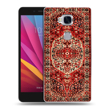 Силиконовый чехол на Huawei Honor 5X с принтом Ковер