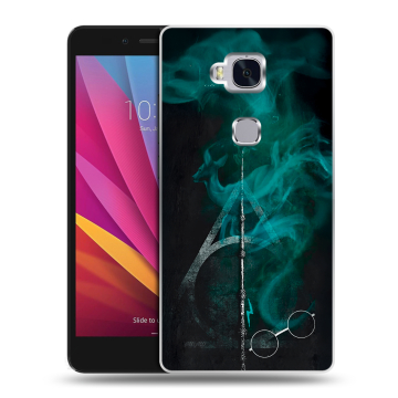 Силиконовый чехол на Huawei Honor 5X с принтом Гарри Поттер Harry Potter