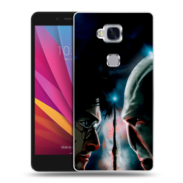 Силиконовый чехол на Huawei Honor 5X с принтом Гарри Поттер Harry Potter
