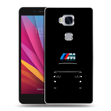 Силиконовый чехол на Huawei Honor 5X с принтом БМВ BMW