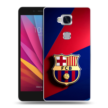 Силиконовый чехол на Huawei Honor 5X с принтом Барселона Barcelona