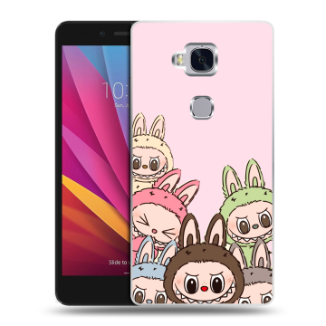 Силиконовый чехол на Huawei Honor 5X с принтом Лабубу