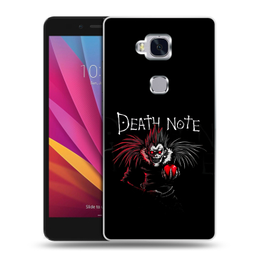 Силиконовый чехол на Huawei Honor 5X с принтом Death note Тетрадь смерти