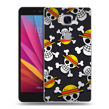 Силиконовый чехол на Huawei Honor 5X с принтом One Piece Ван Пис