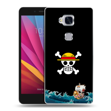 Силиконовый чехол на Huawei Honor 5X с принтом One Piece Ван Пис
