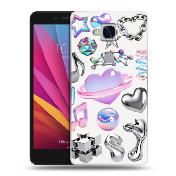 Силиконовый чехол на Huawei Honor 5X с принтом Y2K